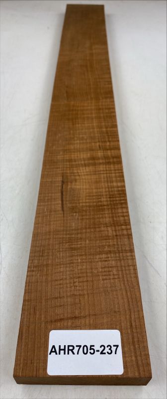 Neck Sycamore / European Maple, curly, "Choco" for Bass - Unique Piece #237